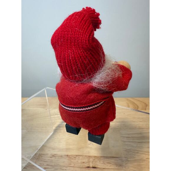 Ljungstroms Of Sweden Tomte Wooden Figure Baking with Mixing Bowl JL - Picture 6 of 12